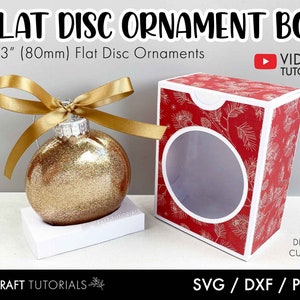 3.15 Flat Disc Ornament Box