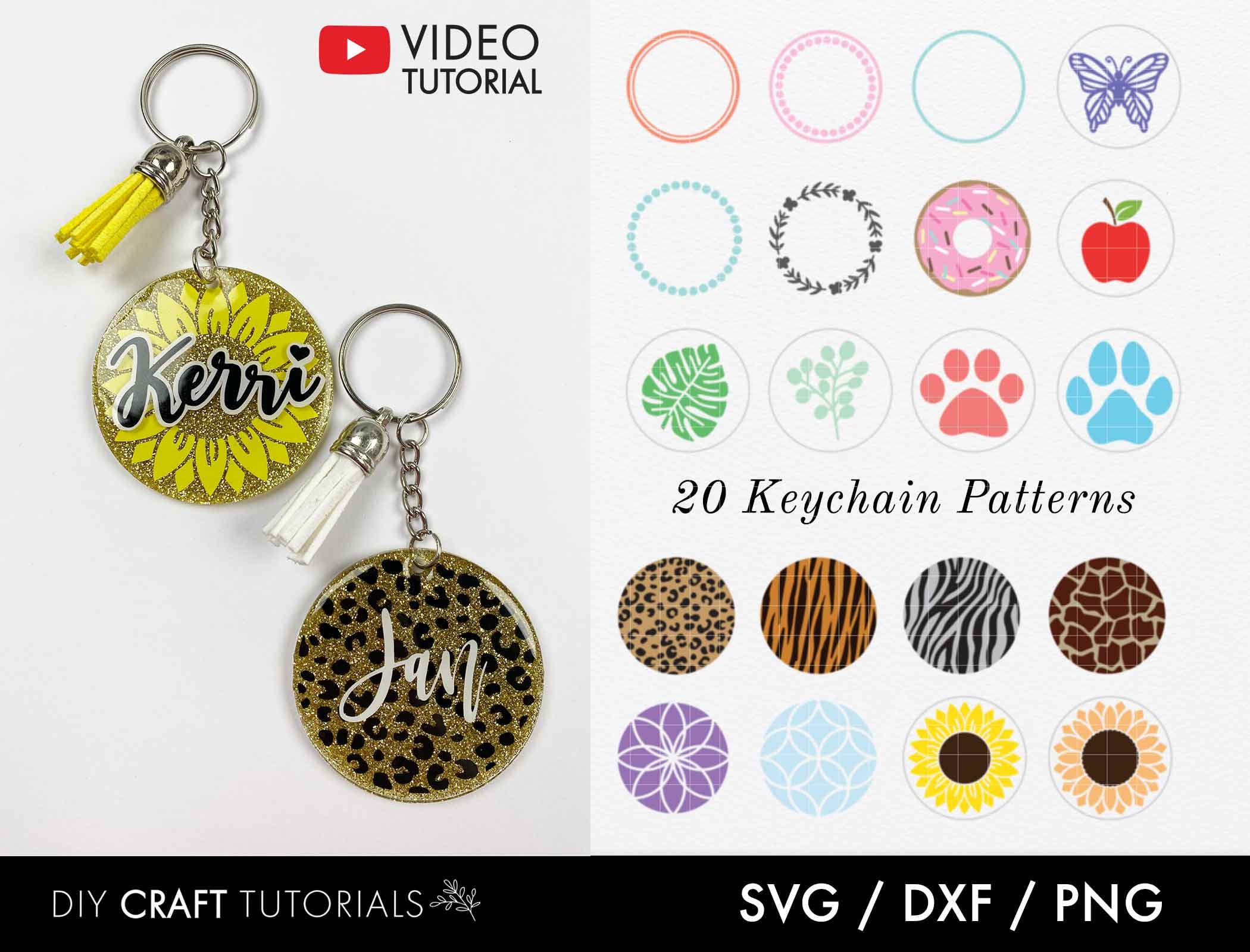 Free Keychain Circle Svg SVG PNG EPS DXF File - Crafters SVG | All SVG