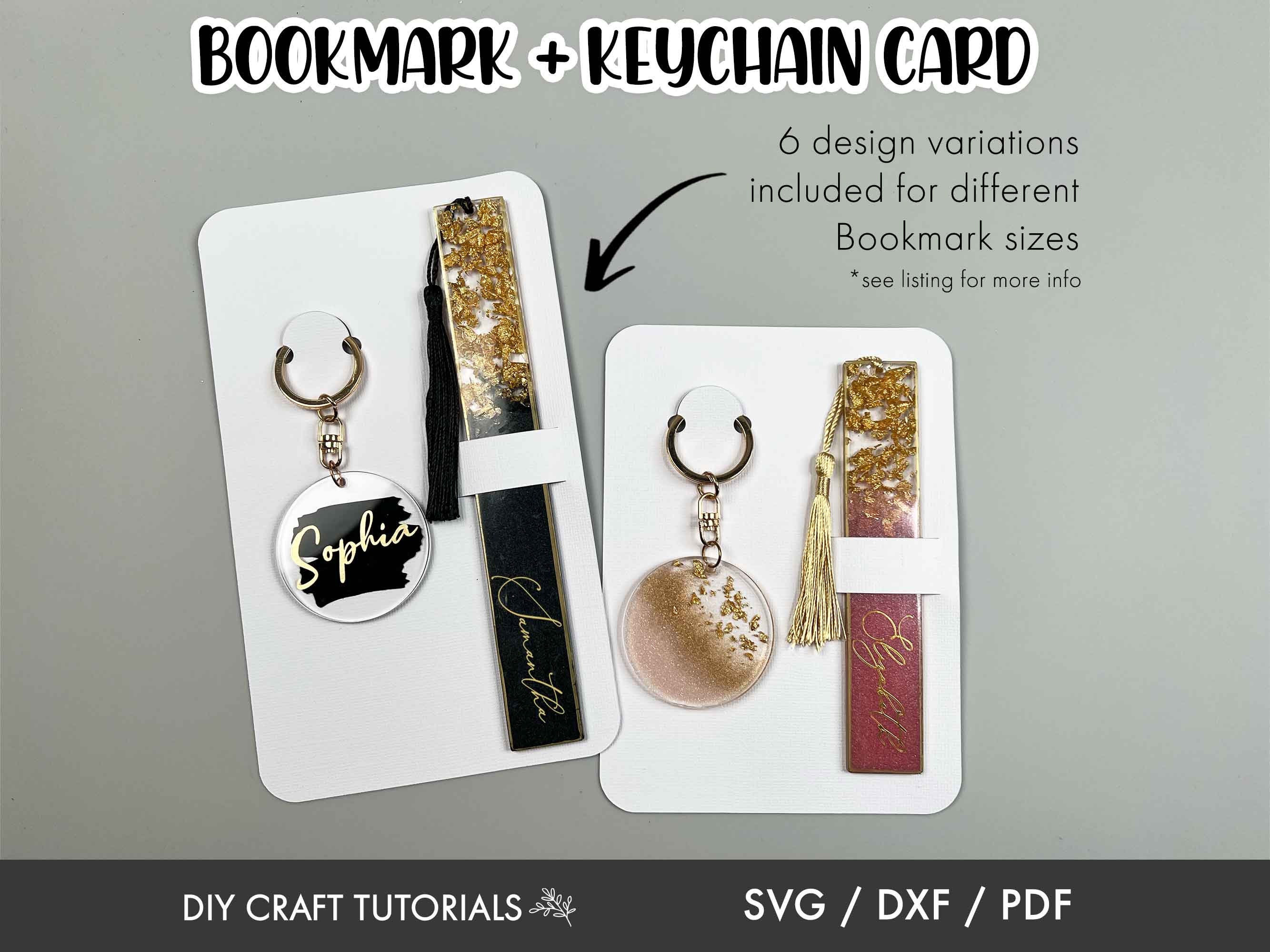 Double Keychain Display Card SVG – DIY Craft Tutorials