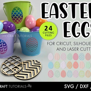 Easter basket tags, Easter Egg svg, easter bucket svg, easter svg, easter monogram, spring svg, glowforge svg, laser cut files, cricut svg