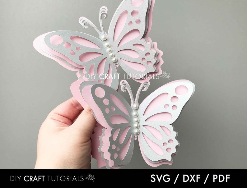 Download Clip Art Commercial Use Pdf Dxf Butterfly Svg Wall Art 3d Butterfly Svg Butterfly Wall Decor Printable Butterflies But 05 Butterfly Template Art Collectibles