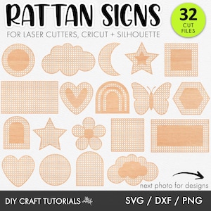 Welcome sign svg, Rattan Sign SVG, svg bundle, Welcome svg, Rattan SVG, Name Sign, glowforge, laser cut file, svg files, wood sign svg