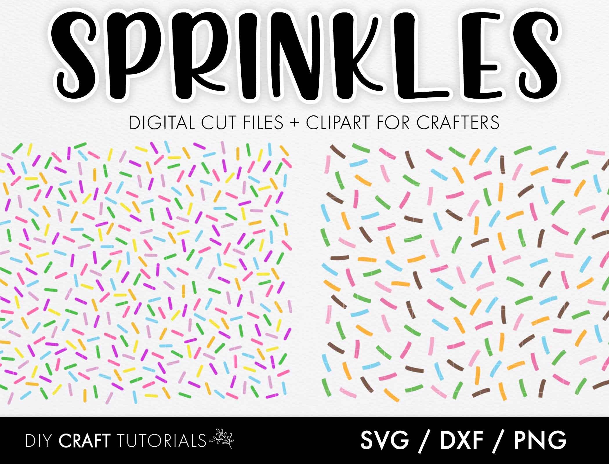 Sprinkles Svg Sprinkles Pattern Svg Donuts Svg Confetti Etsy Australia