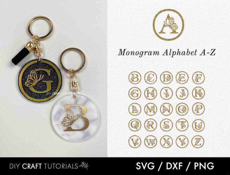 Download Monogram Svg Alphabet Keychain Svg Butterfly Svg Keyring Patterns Svg Keychain Patterns Svg Butterfly Monogram Svg Monogram Svg Clip Art Art Collectibles