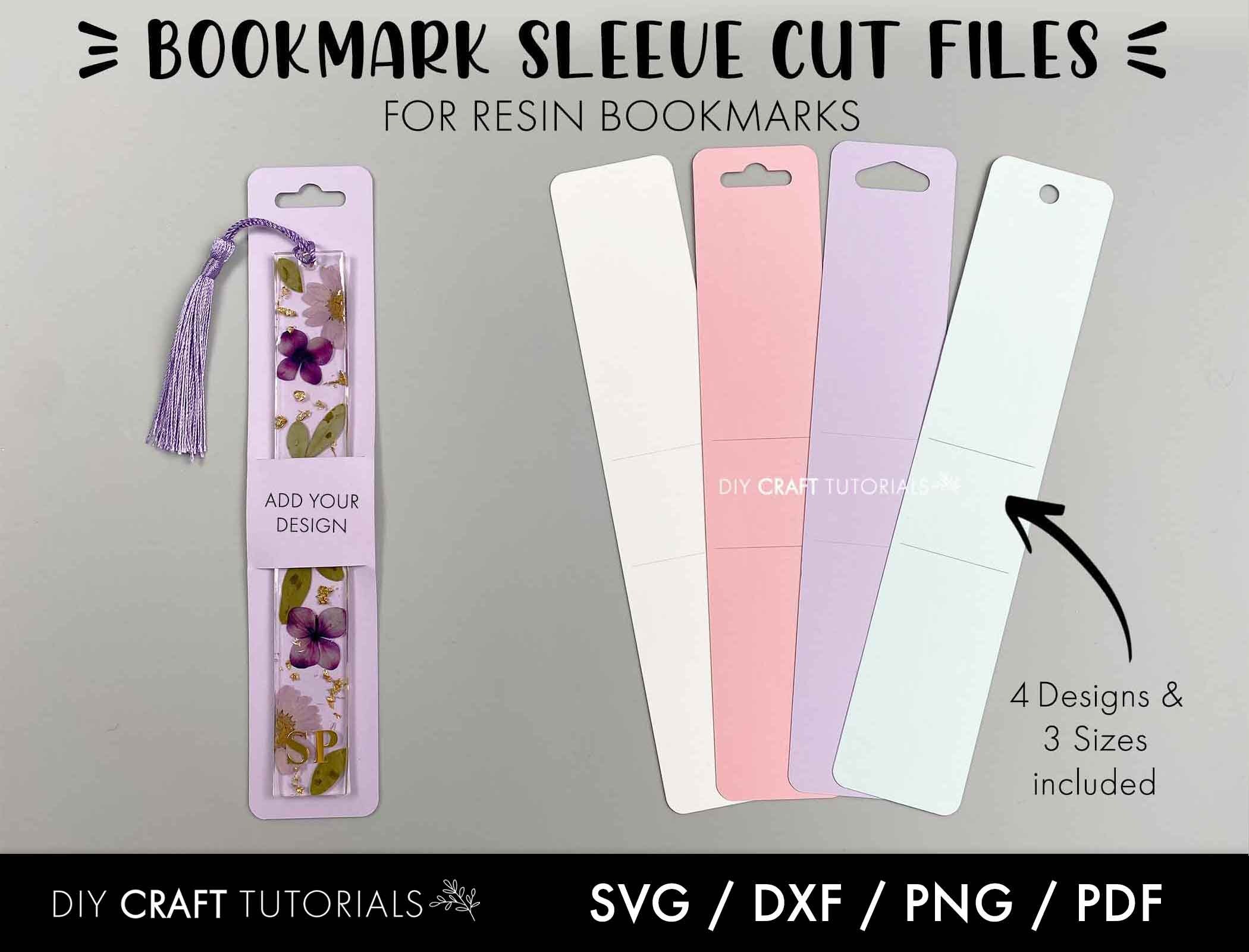 Bookmark SVG Bundle Bookmark Box Svg Bookmark Sleeve Svg Etsy