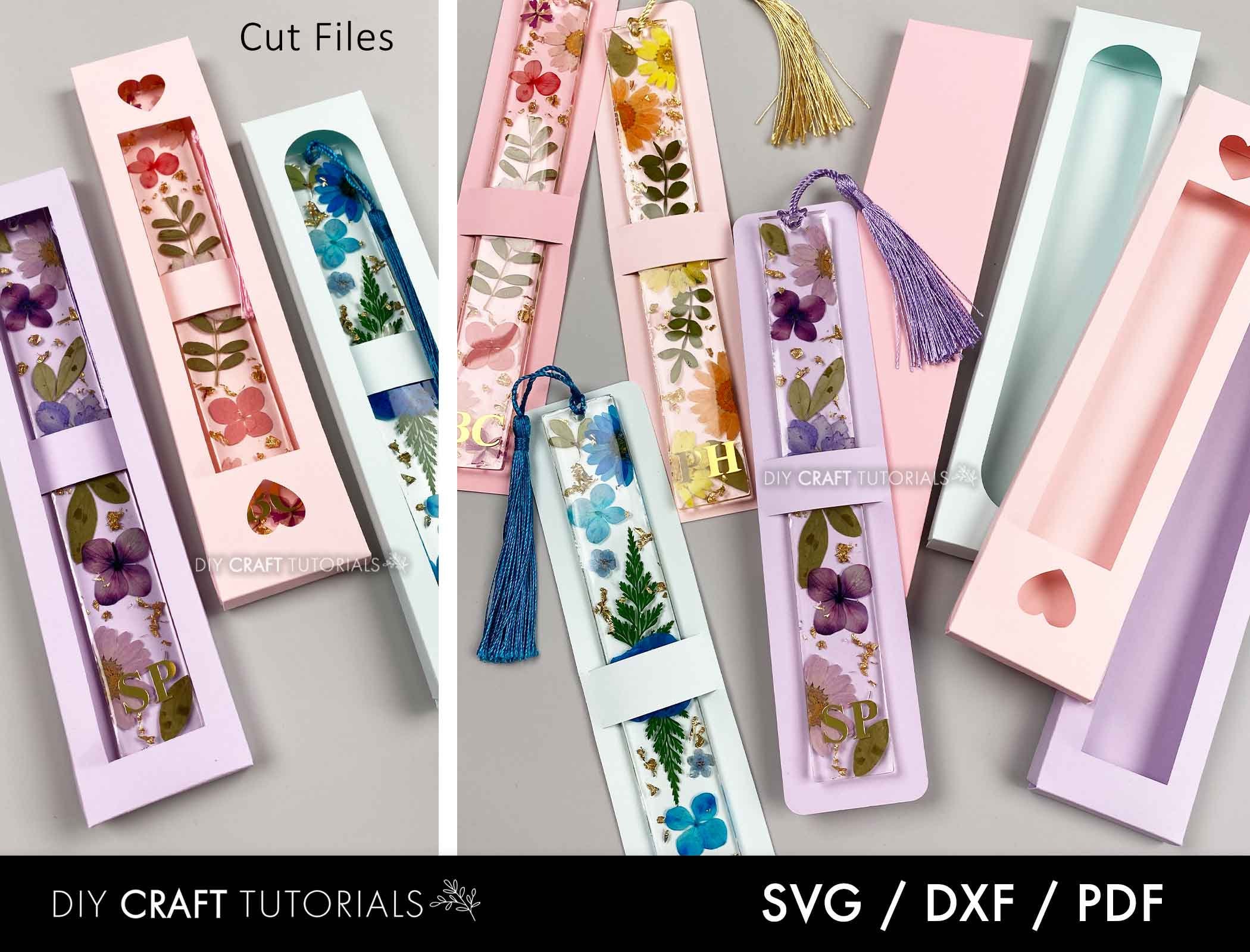 Bookmark Box Svg Bookmark Sleeve Svg Bookmark Holder Svg Etsy