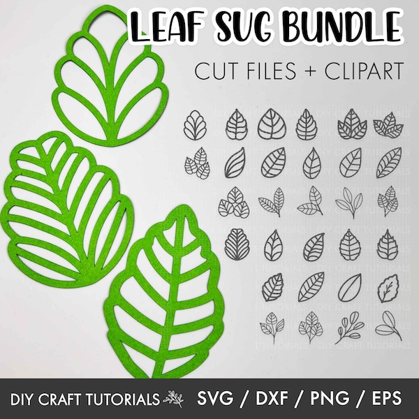Leaf svg, Leaves svg, Leaves for Rolled Flowers, svg for cricut, glowforge svg, laser file, laser cut leaves, paper leaf svg, leaf clipart