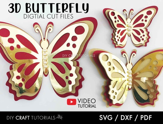 3d butterfly svg layered butterfly svg svg bundle butterfly etsy norway