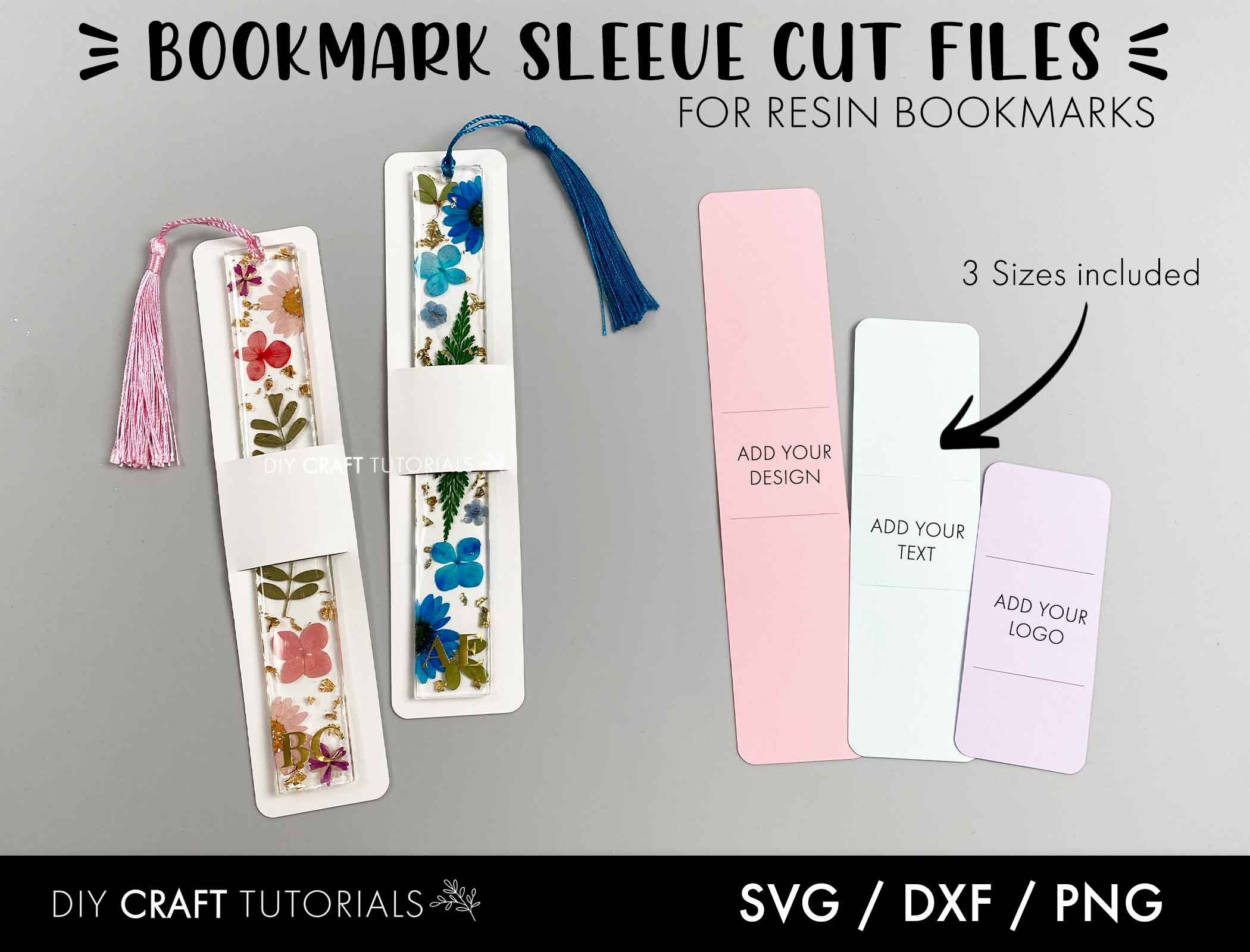 Bookmark SVG Bundle Bookmark Box Svg Bookmark Sleeve Svg Etsy