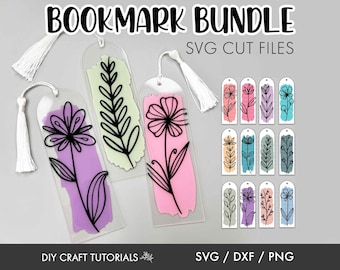 Bookmark svg, acrylic bookmark svg, bookmark template, bookmark laser cut file, bookmark design svg, cricut svg, paint brush stroke svg