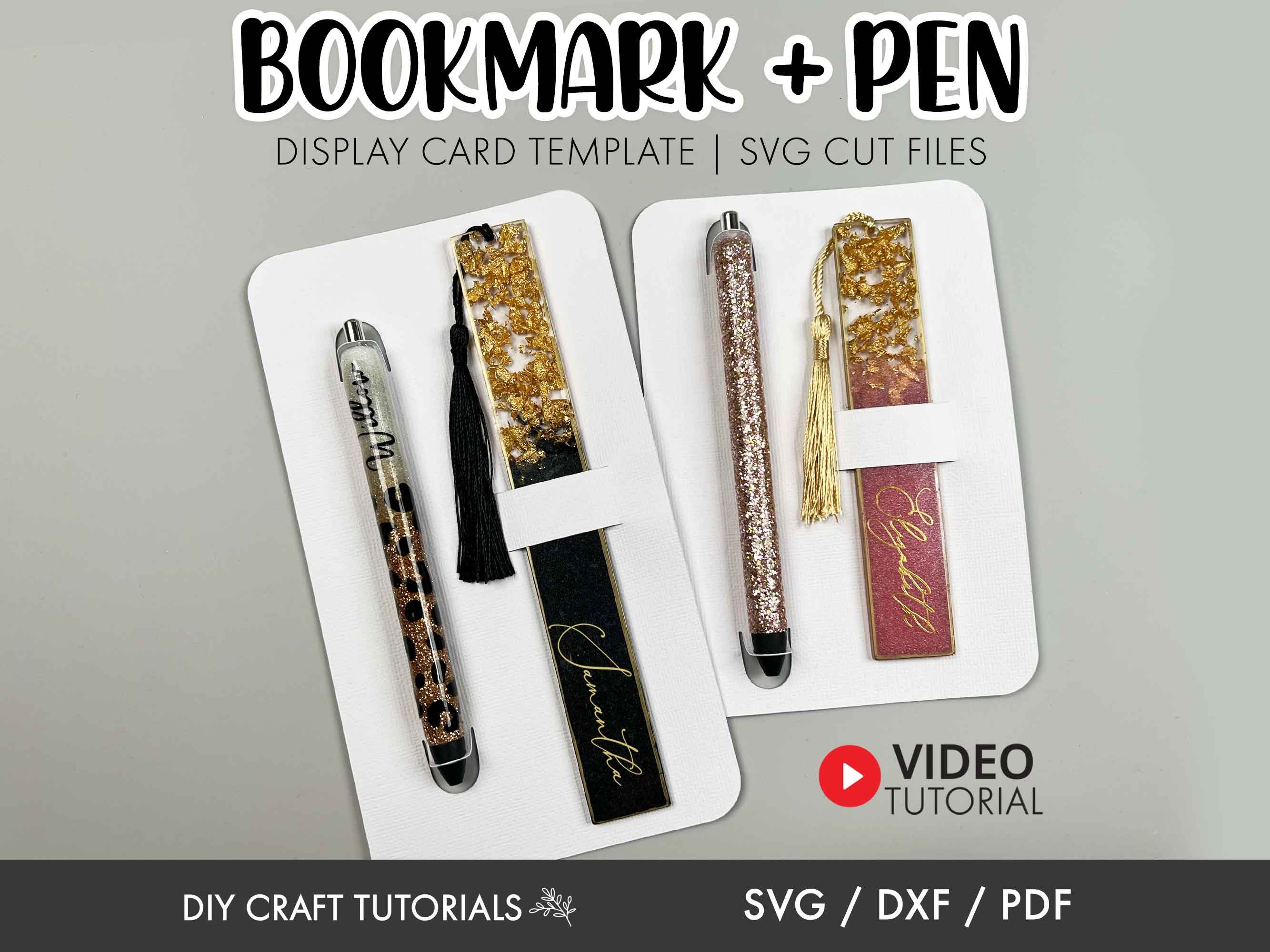 Bookmark with Pen Holder  Saw it, Pinned it, Did it!