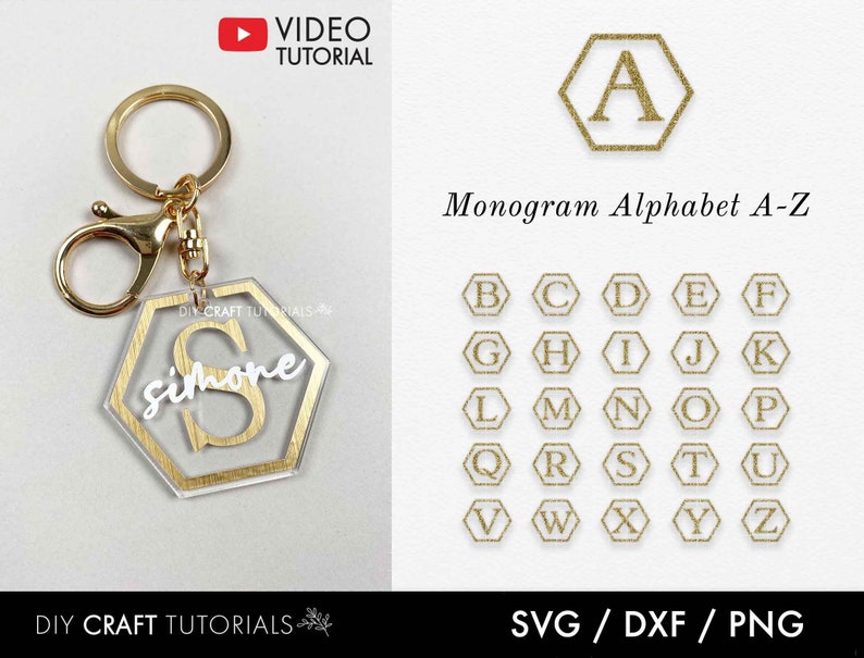 Download Monogram Svg Alphabet Monogram Svg Keychain Svg Frame Monogram Svg Keyring Patterns Svg Keychain Patterns Svg Hexagon Svg Key Fob Svg