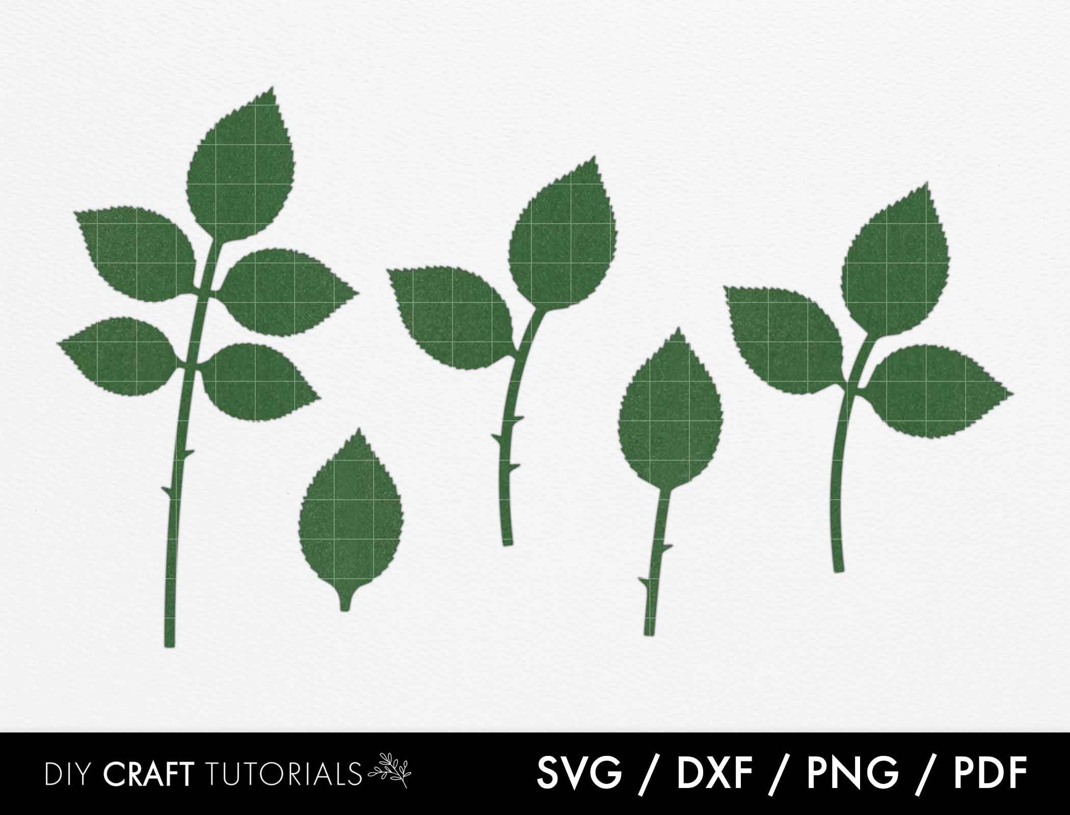 Free Free 336 Paper Flower Leaves Svg SVG PNG EPS DXF File