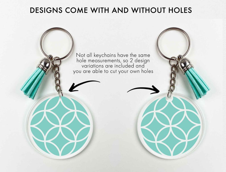 Download Keychain Pattern svg Circle Patterns Svg Keychain svg Round | Etsy