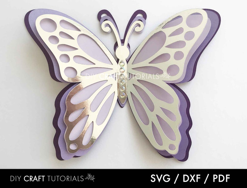 Free Free 3D Butterfly Svg File 384 SVG PNG EPS DXF File