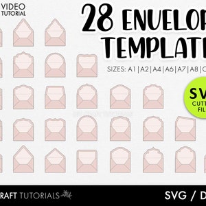 Envelope Template - Etsy