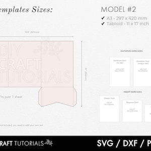 May include: A printable template for a DIY craft project. The template is for a box that fits over one sheet of paper. The box is 12.9 inches by 10 inches. The template includes instructions for making the box and a list of the materials needed. The template is available in SVG, DXF, and PDF formats.