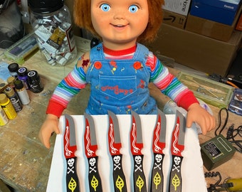 Child’s Play Voodoo Knife Cold Cast Aluminum Screen Accurate NEW!! Made To Order
