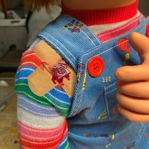 Child’s Play Chucky Bloody Bandages Accurate Easy On/Off NEW!! Made To Order