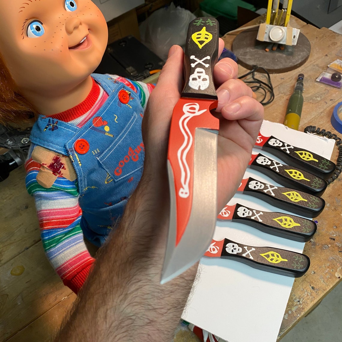 Childs Play Voodoo Knife Cold Cast Aluminum Screen Accurate - Etsy