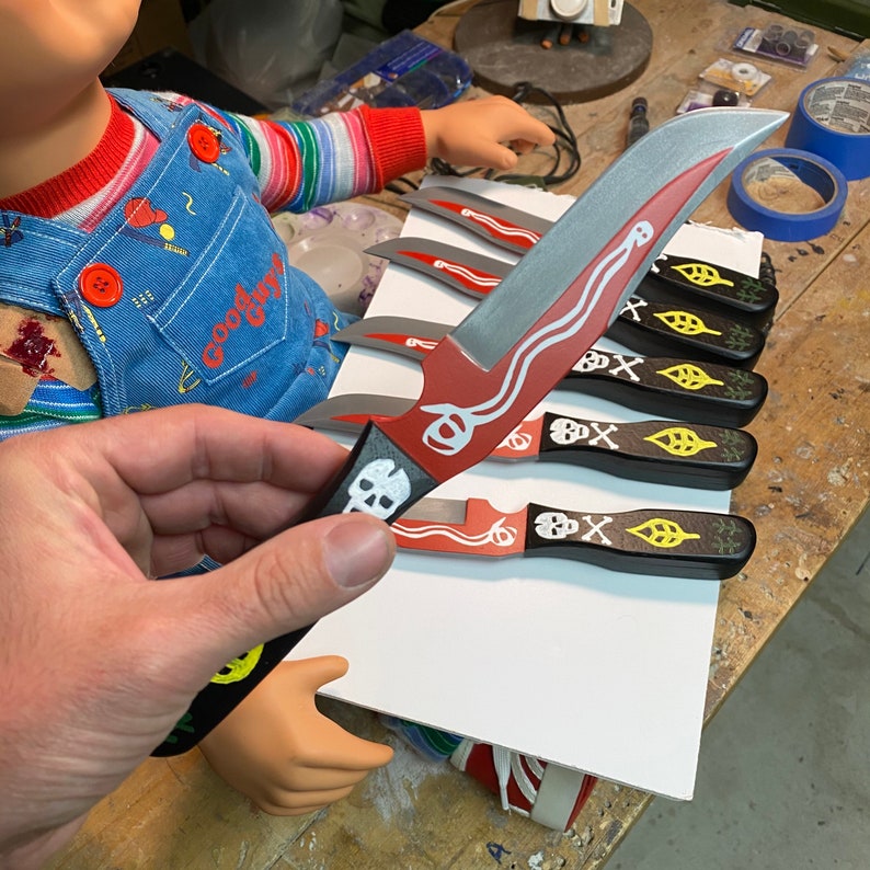 Childs Play Voodoo Knife Cold Cast Aluminum Screen Accurate - Etsy