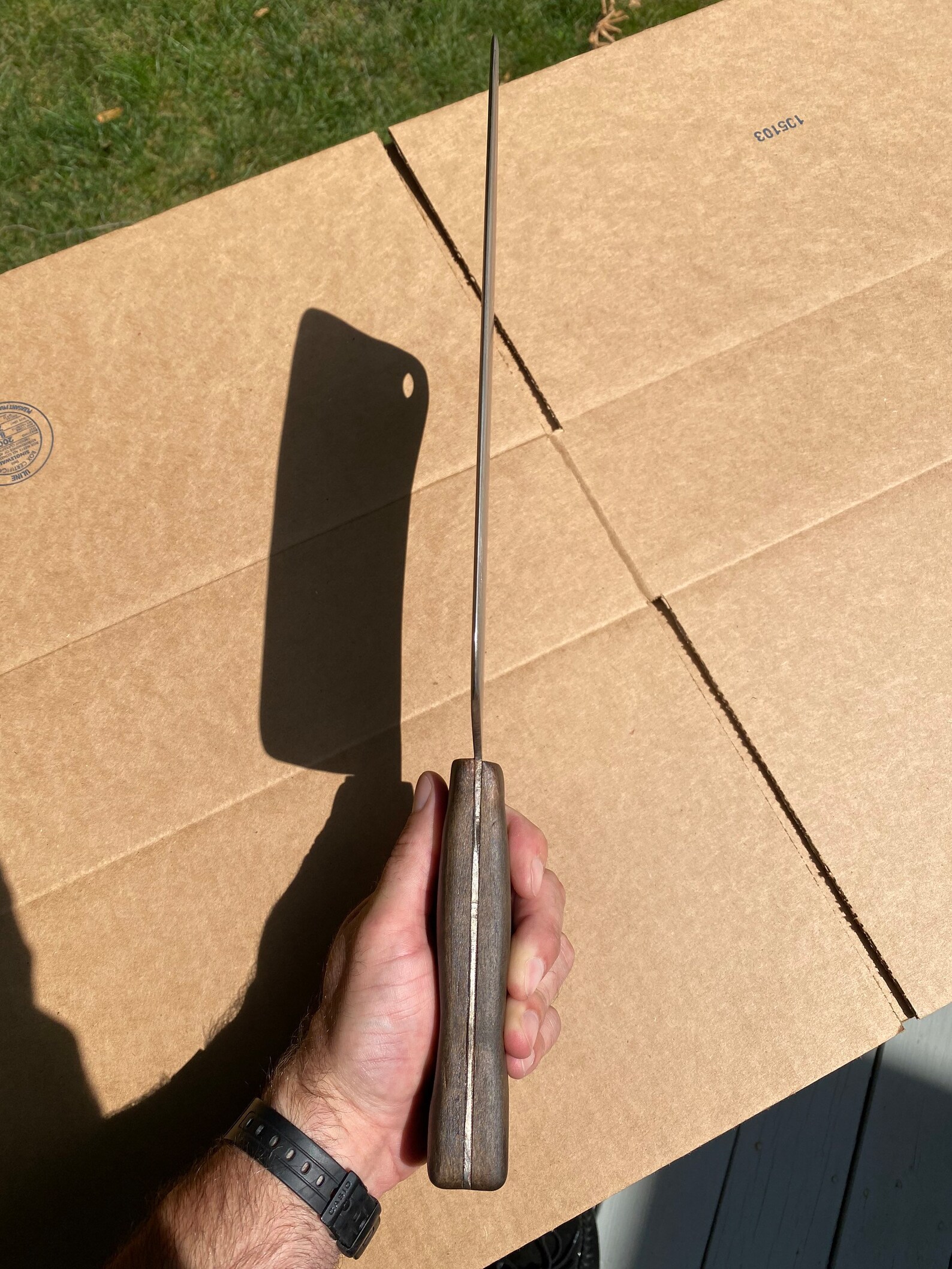 16 Inch Realistic Meat Cleaver Prop Replica Real Wood and Etsy