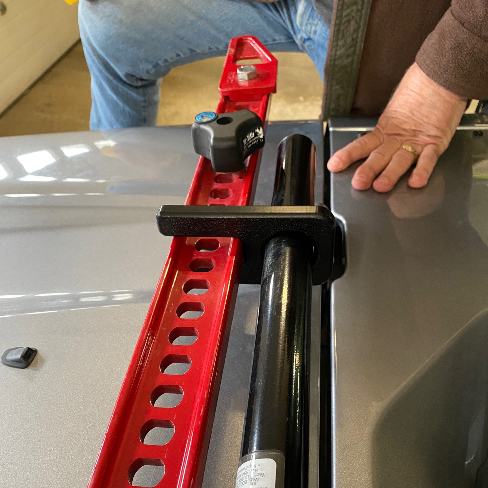 Jack Handle Keeper for Hilift Jacks, W/ Green Straps, New Item, Free