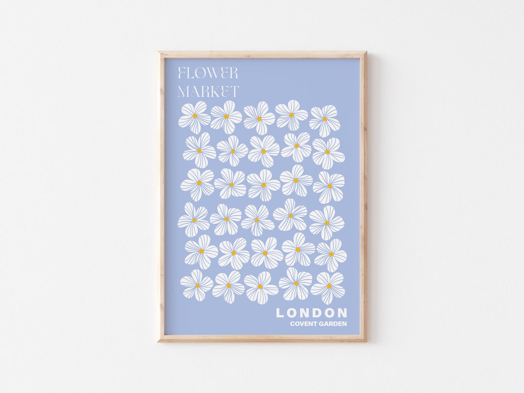 Covent Garden Poster, Covent Garden Wall Art, Covent Garden