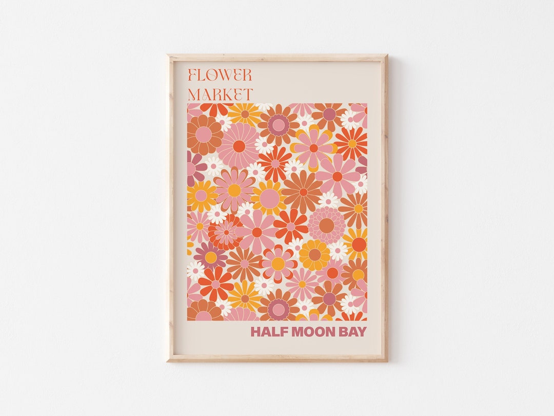 Half Moon Bay Poster, Half Moon Bay Wall Art, Half Moon Bay