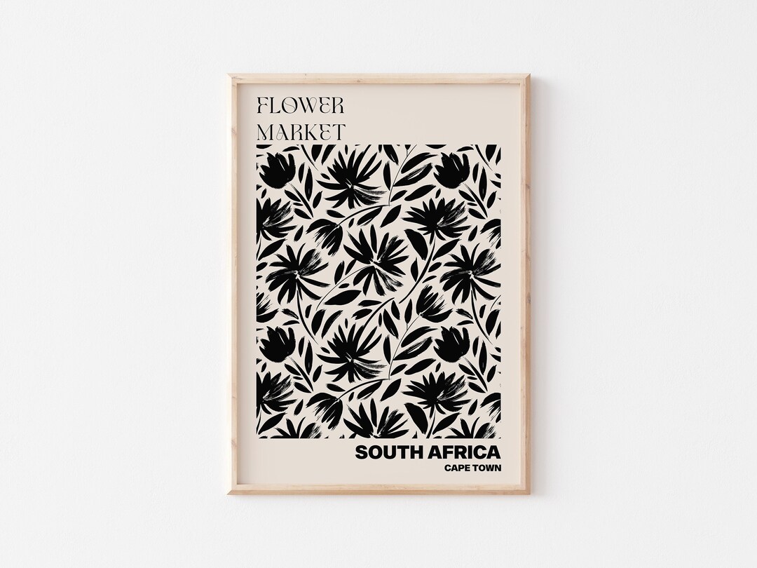 Cape Town Poster, Cape Town Wall Art, Cape Town Personalised Travel