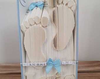 Gefaltetes Buch Etsy
