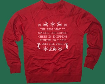 golf ugly sweater