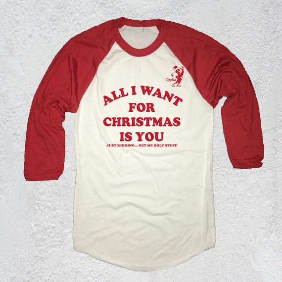 All I Want for Christmas Golf Stuff 