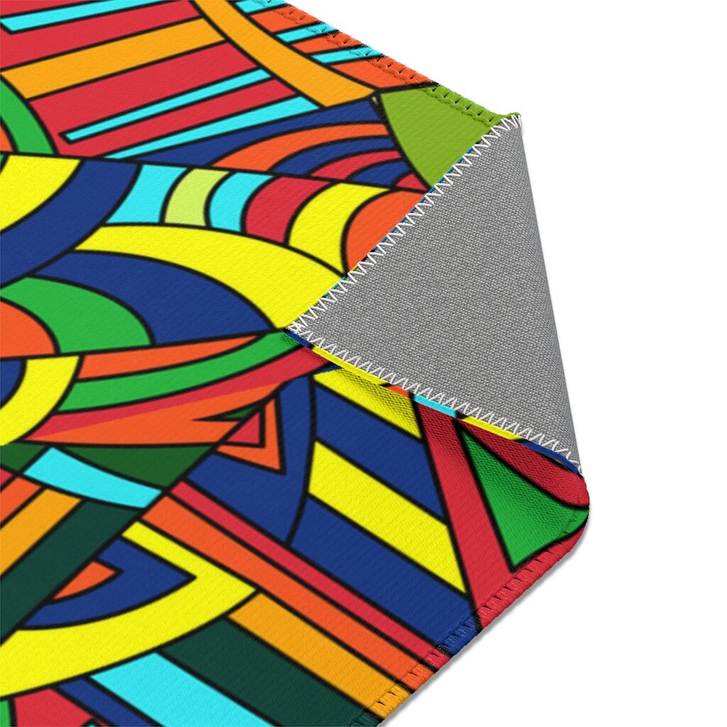 Unique Rugs for Bedroom Bedroom Rug Colorful Rug Rugs for Etsy UK