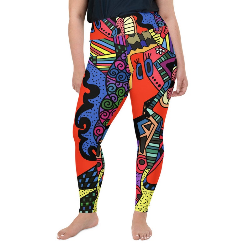 funky leggings Love Leggings Pilates leggings workout leggings yoga leggings Art Leggings,Plus Size Leggings