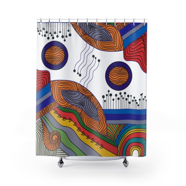 Artist Shower Curtains Etsy