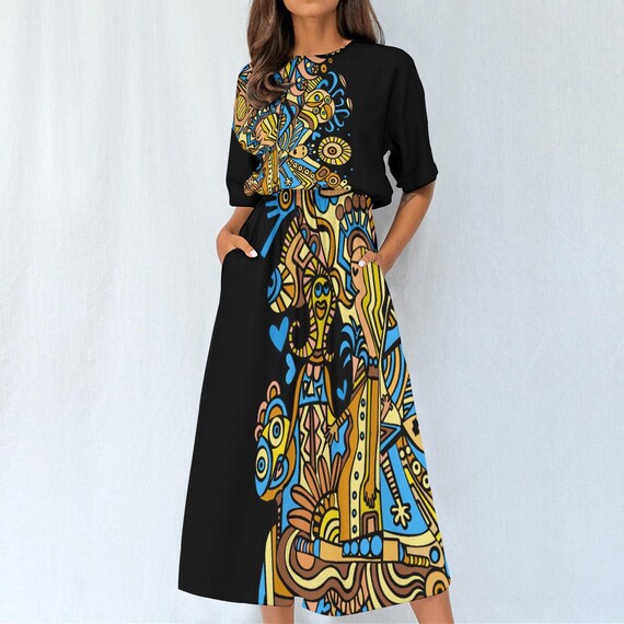 funky black dress FIG main image 1