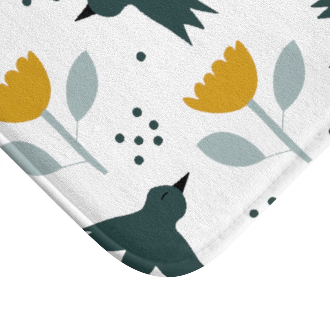 Bath Mats Green Scandinavian Bath Mat Kids Adults Birts Bath Etsy