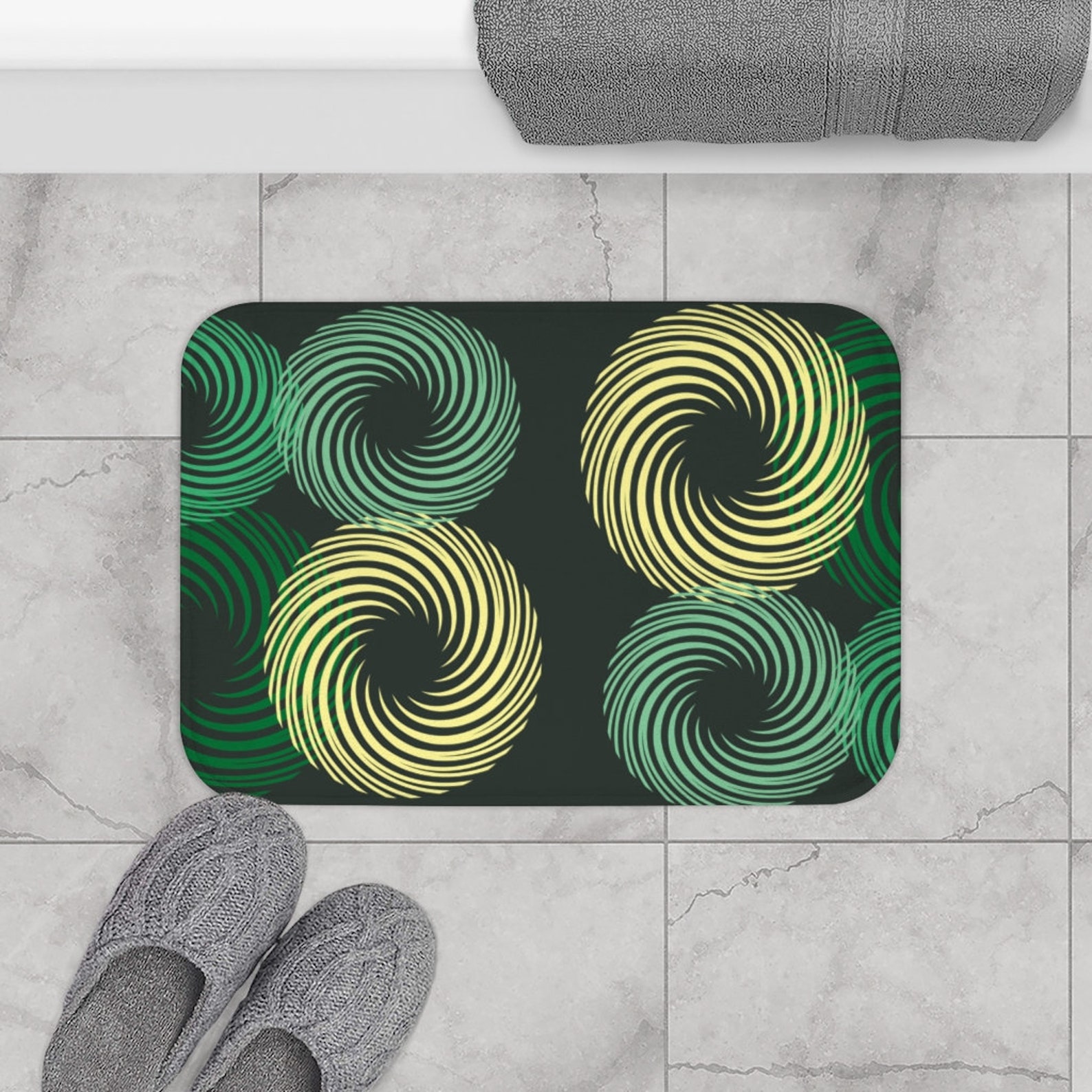 FUNKY RUGS Funky Rugs Sage Green Bath Mats Green Bath Mat Etsy
