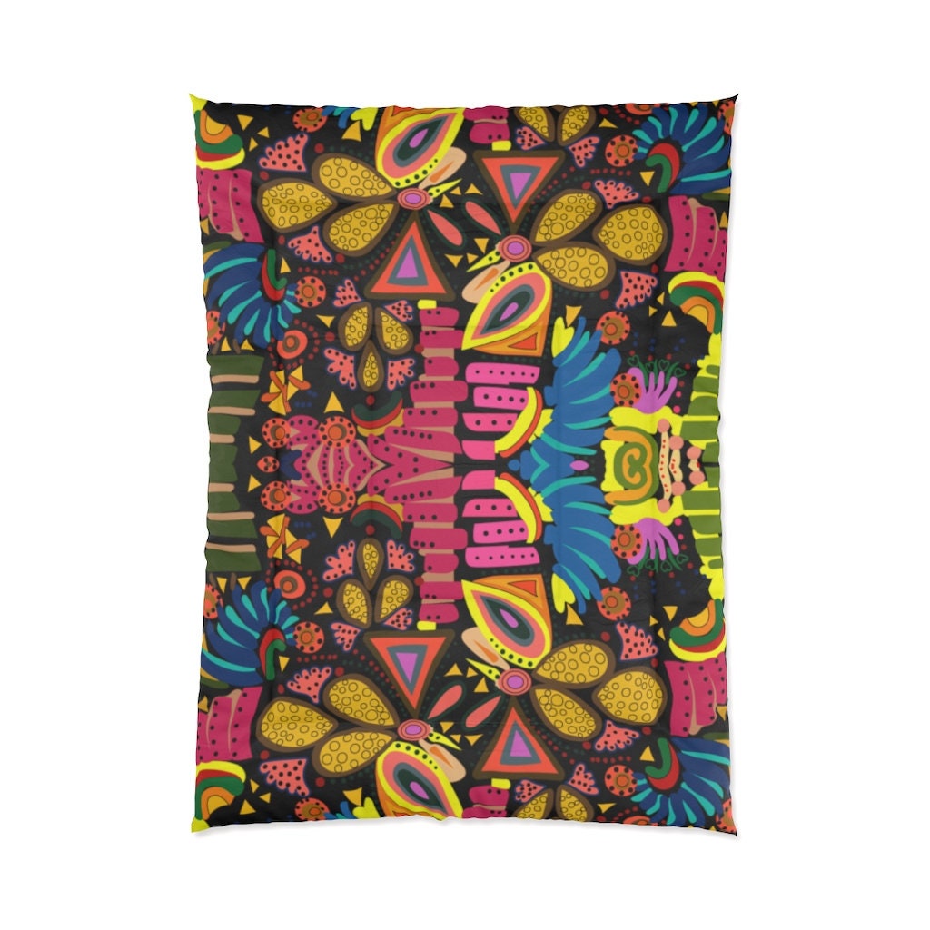 Comforter Bedding Funky Comforter Artistic Comforter Etsy UK