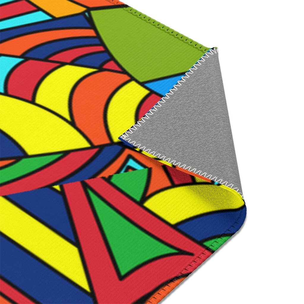 Unique Rugs for Bedroom Bedroom Rug Colorful Rug Rugs for Etsy UK