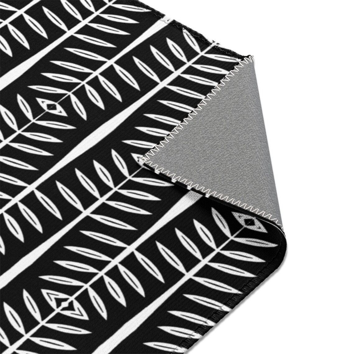 Designer Teppiche Teppich schwarz und weiß Teppich Mpodern | Etsy