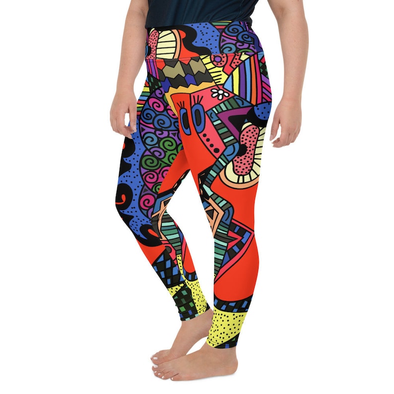 funky leggings Love Leggings Pilates leggings workout leggings yoga leggings Art Leggings,Plus Size Leggings