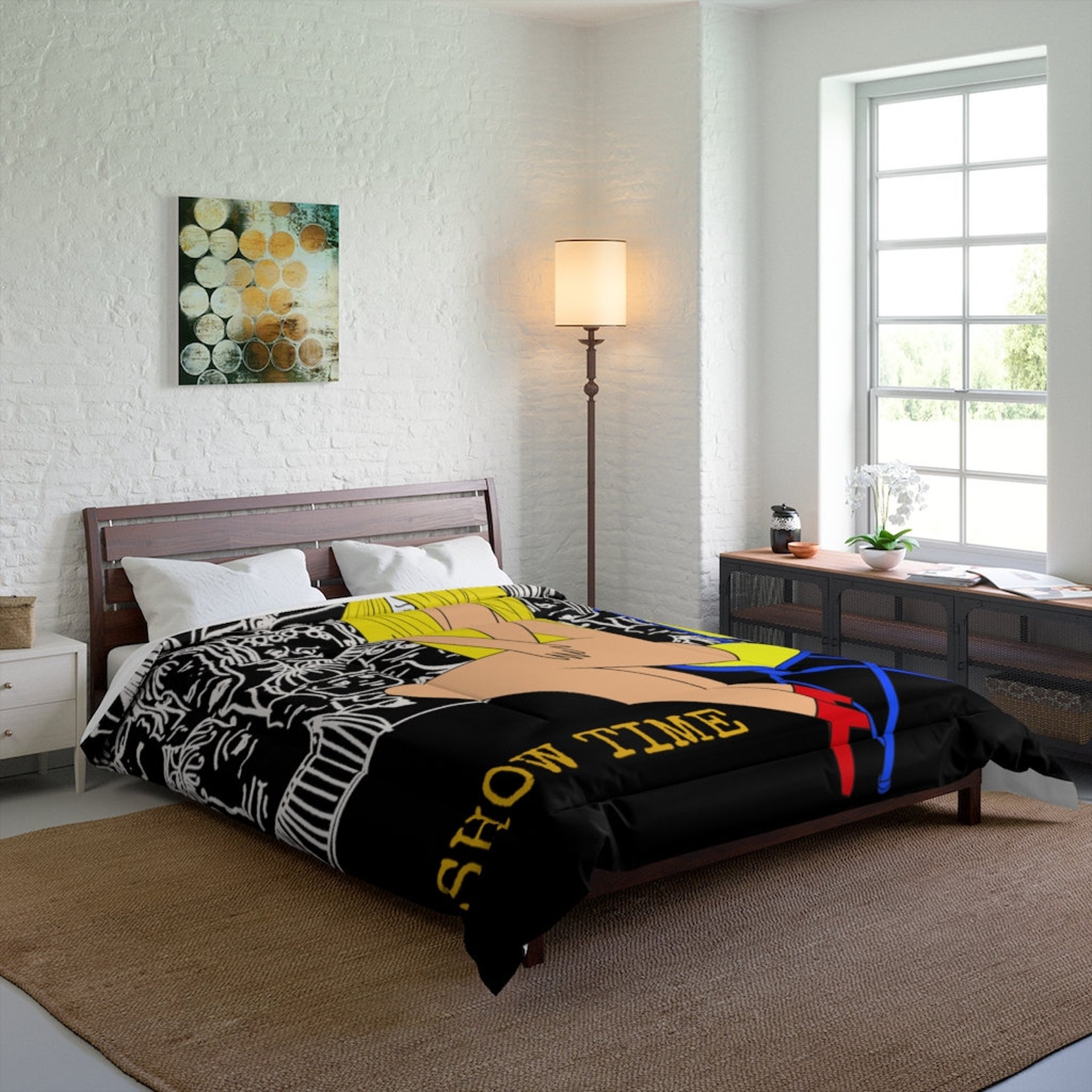 Show Time Comforter Adults Comforter Sexy Bed Cover Woman Etsy