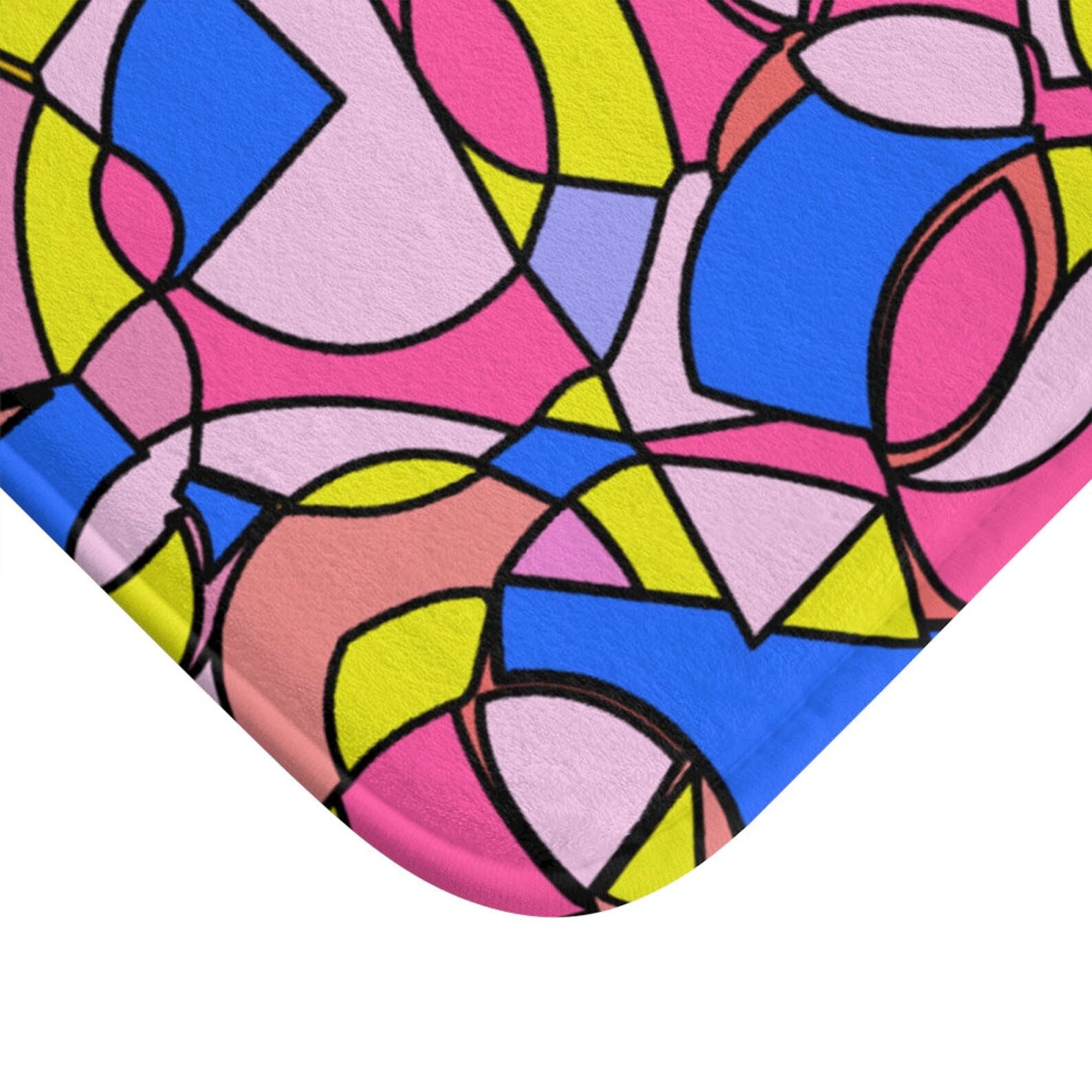 Bath Mat Funky mat colorful bath mat small large Bath Mat Etsy