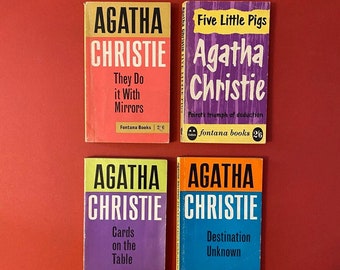 Agatha Christie Fontana Early  Book Collection 1959 - 1964