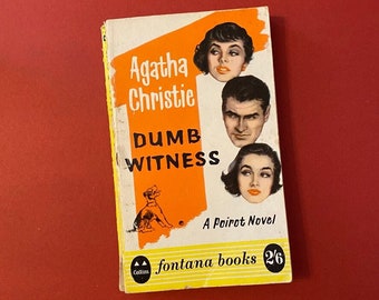 Dumb Witness - Agatha Christie Fontana Books 1962