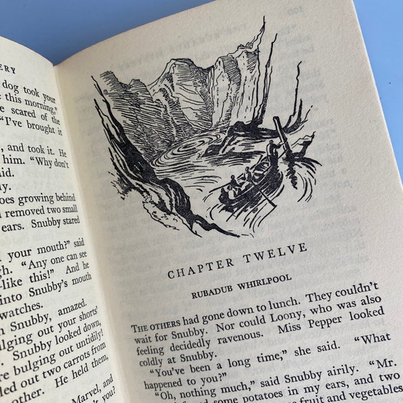 The Rubadub Mystery Enid Blyton Illustrated Gilbert Dunlop 1958 