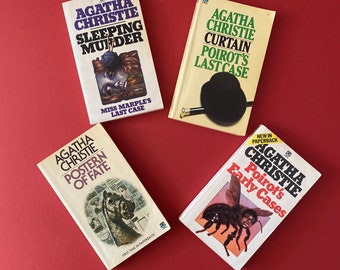 Vintage Agatha Christie Fontana Books - Later Titles First Published in Paperback Fontana 1970s