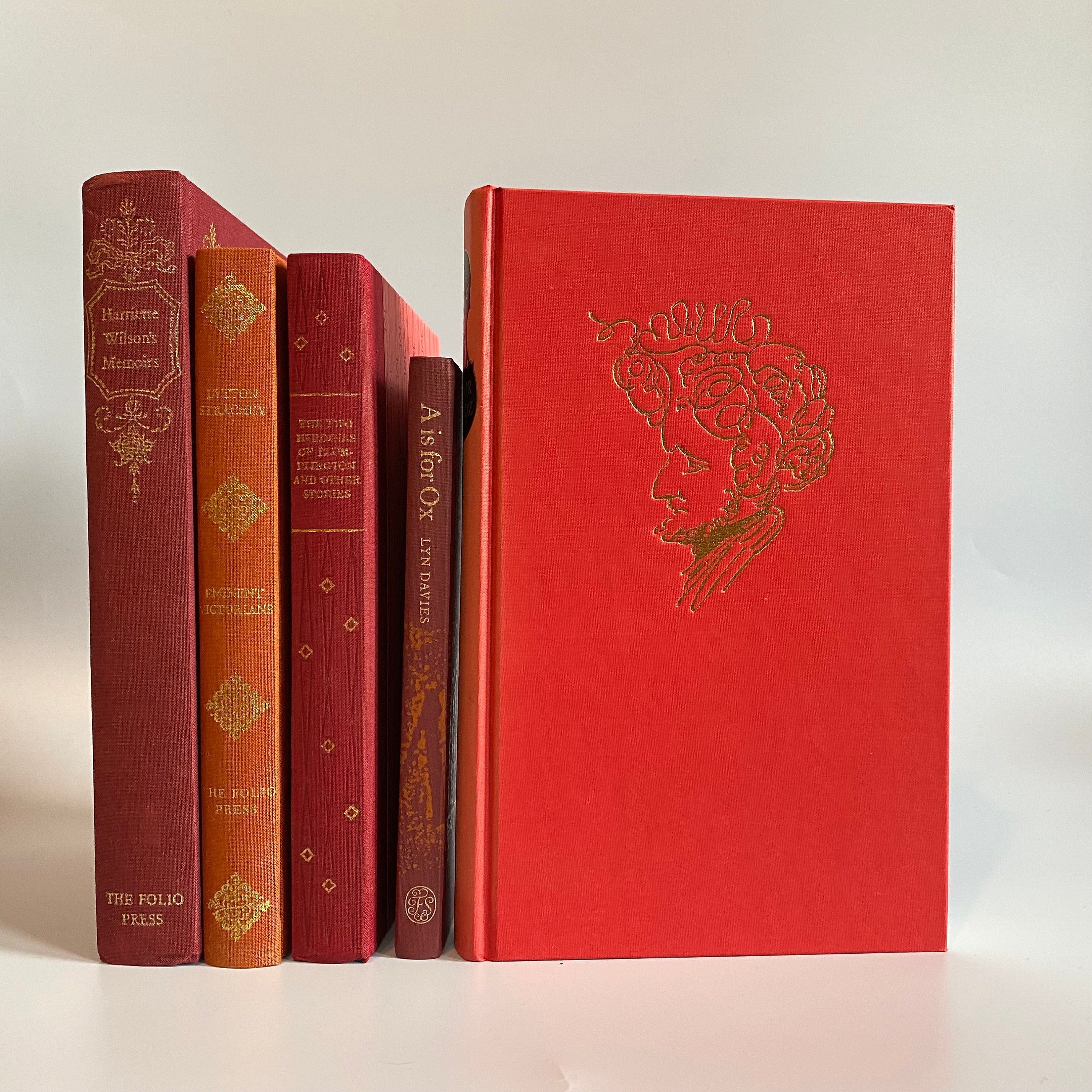 Vintage Folio Society Books Decor Folio Books Decorative Etsy